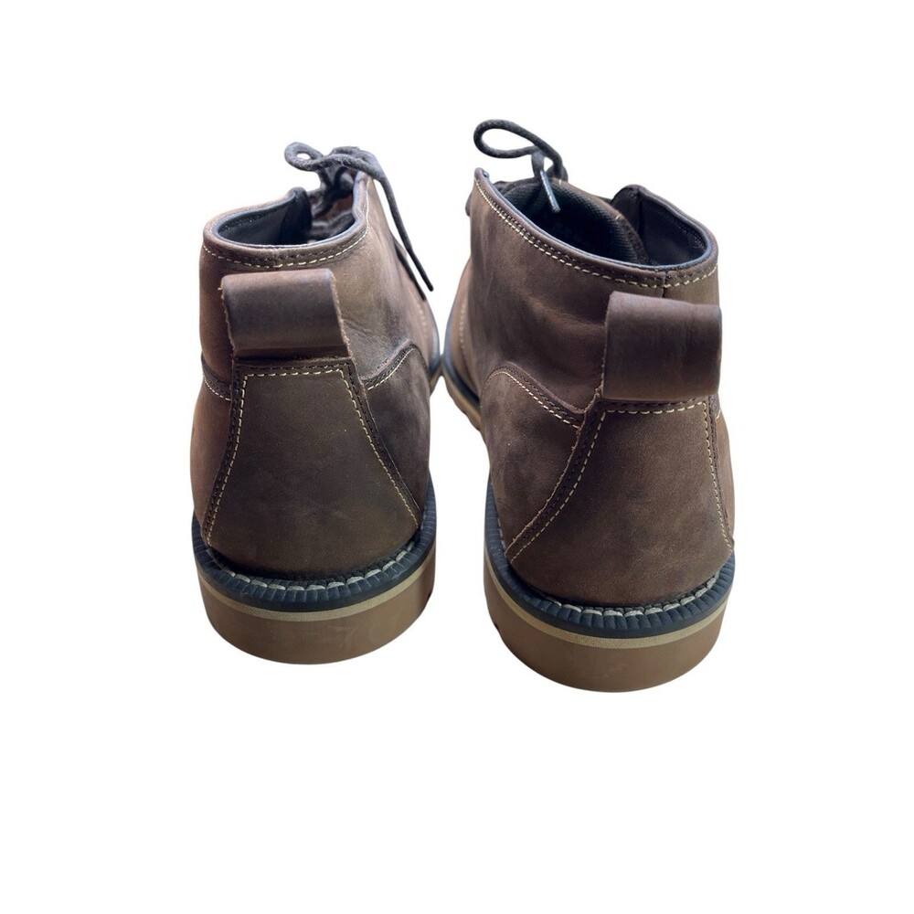TIMBERLAND A12HY GRANTLY CHUKKA BOOT DARK OILED BROWN LEATHER ORTHOLITE 11.5 - Picture 9 of 10